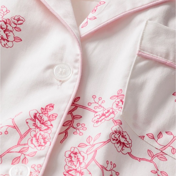 Petite Plume Cotton Pajama Set - Picture 5 of 6